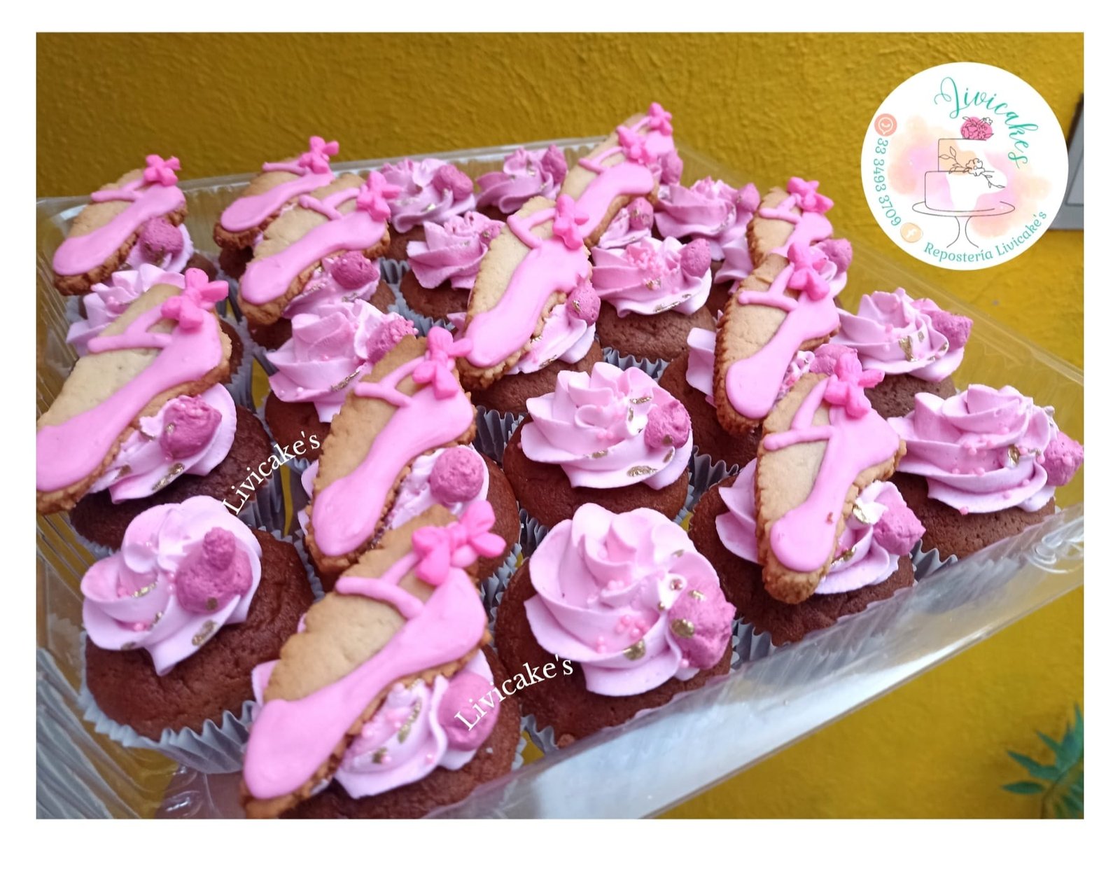 Repostería Livicake's cupcakes